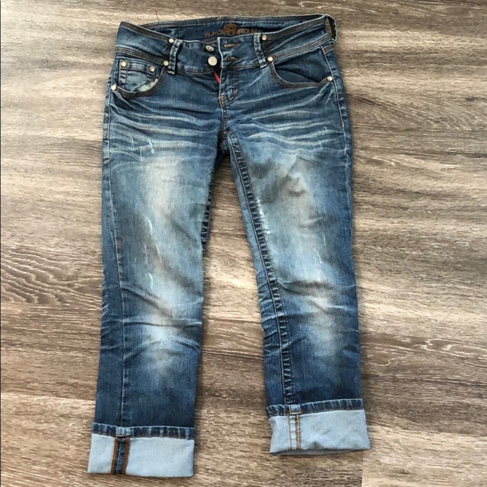 Jean capri pant